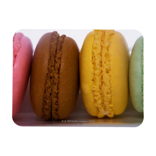 Imported gourmet French macarons (macaroons) Magnet (Horizontal)