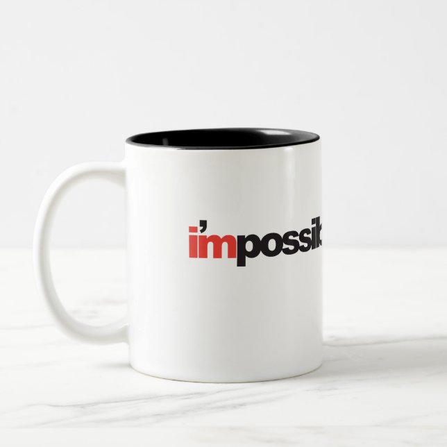 impossible coffee mug (Left)