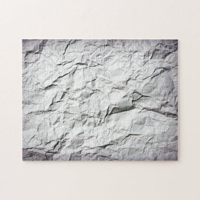 Impossible creased crumbled paper jigsaw puzzle (Horizontal)