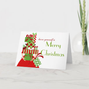 Impossible Gift Stack Holiday Card