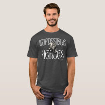 Impossible heroes slogan with a lion