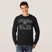 Impossible heroes slogan with a lion