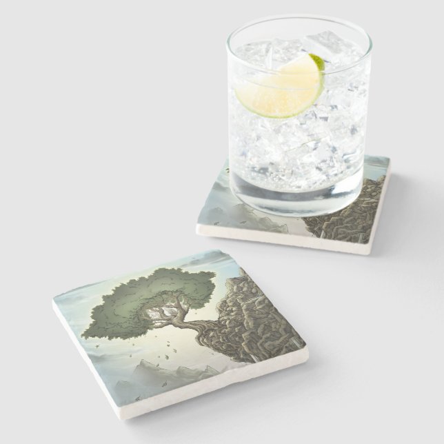 Impossible Hope Stone Coaster (Side)