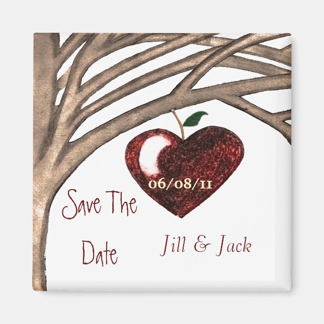 Impossible Love (cut out) Save The Date Magnet (Front)