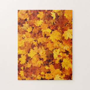 Impossible puzzle autumn leaves jigsaw puzzle