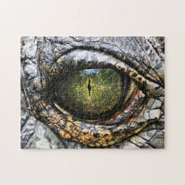 Impossible Puzzle - Crocodile Eye (Horizontal)