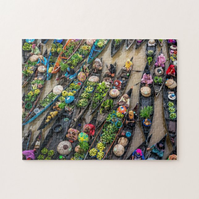 Impossible Puzzle - Floating Market (Horizontal)