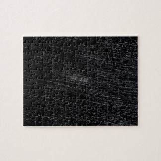 impossible puzzle of a night scene, star trail