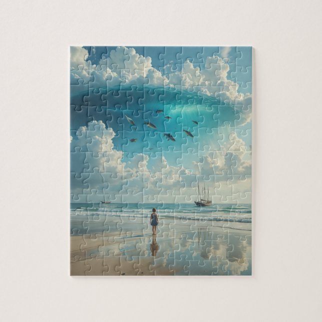 impossible puzzle - The Upside Down Sea (Vertical)