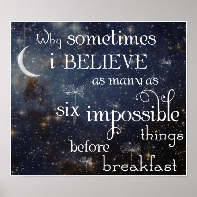 Impossible Things Stars 2 Poster or Print (Front)