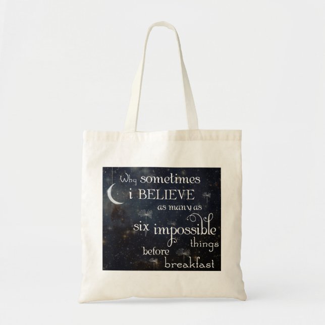 Impossible Things Stars Tote Bag (Front)