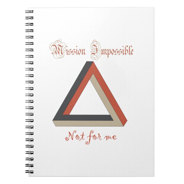 Impossible Triangle Notebook (Front)
