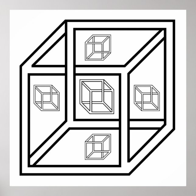 Impossilbe Cube Poster (Front)