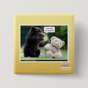 Imposter! 15 Cm Square Badge