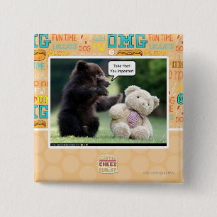 Imposter! 15 Cm Square Badge