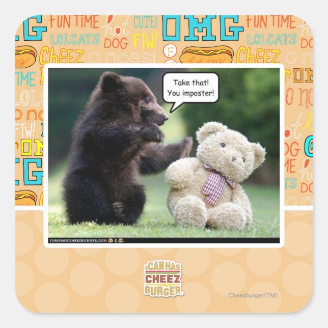 Imposter! Square Sticker (Front)