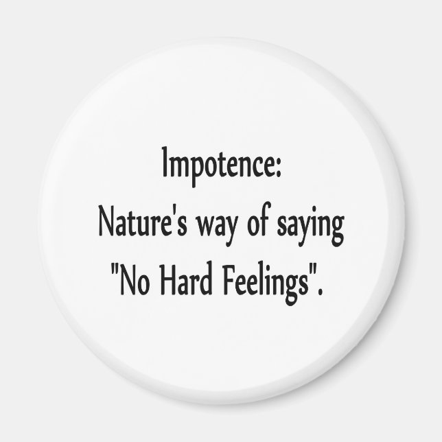Impotence Magnet (Front)