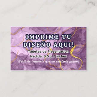 Impresion para Tarjetas de Presentacion Negocio Business Card