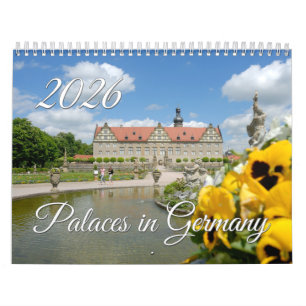 Impressing Palaces in Germany 2026 Calendar