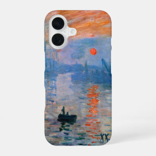 Impression by Claude Monet – Personalized Art iPhone 16 Case