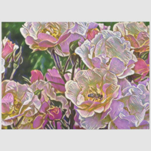 impression floral 12193 tissue paper