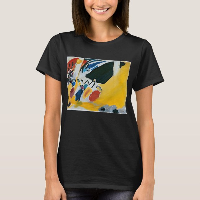 Impression III (Concert) by Wassily Kandinsky T-Shirt (Front)