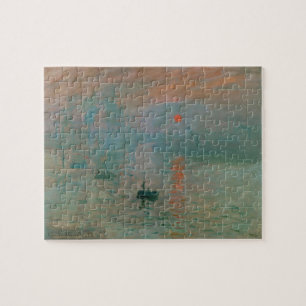Impression, Soleil Levant by Claude Monet 1872 Jigsaw Puzzle