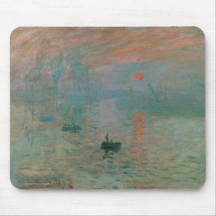 Impression, Soleil Levant by Claude Monet 1872 Mouse Pad