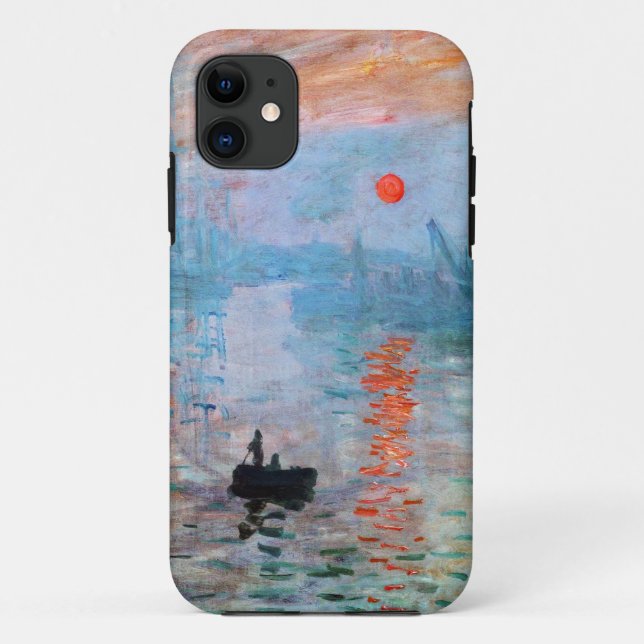 Impression, Sunrise by Claude Monet Case-Mate iPhone Case (Back)