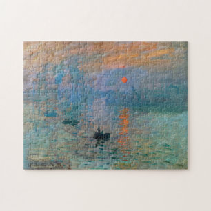 Impression Sunrise by Claude Monet Jigsaw Puzzle