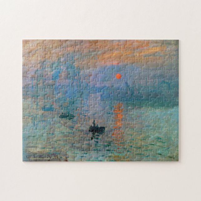 Impression Sunrise by Claude Monet Jigsaw Puzzle (Horizontal)