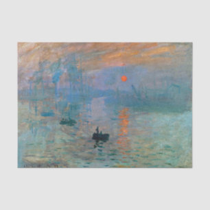 Impression Sunrise by Claude Monet  Tissue Paper