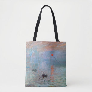 Impression, Sunrise, Claude Monet, 1872 Tote Bag