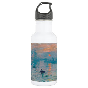 Impression Sunrise claude monet impressionist 532 Ml Water Bottle