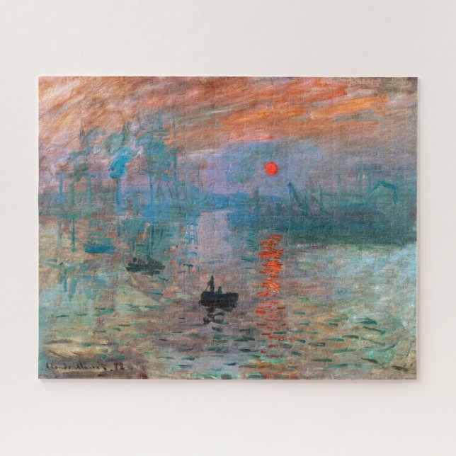 Impression, Sunrise | Claude Monet | Jigsaw Puzzle (Horizontal)