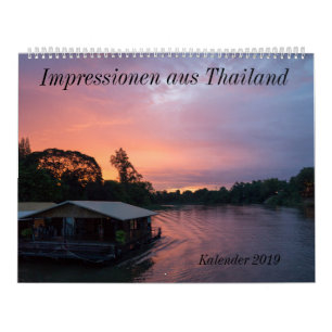 Impressionen aus Thailand Calendar
