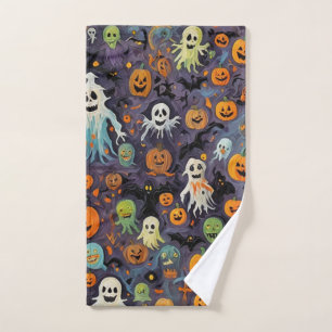 Impressionism Melting Ghosts Hand Towel