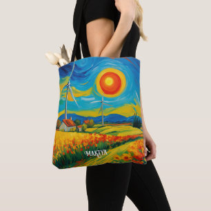 Impressionism Solar and Wind Power Tote Bag