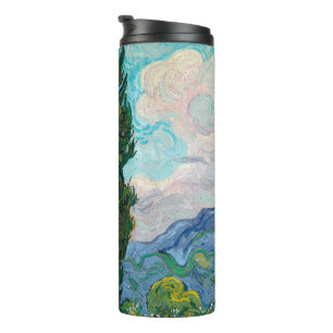 Impressionism Vincent Van Gogh Famous Visual Arts Thermal Tumbler