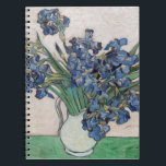 Impressionism Vincent Van Gogh Irises Famous Visua Notebook<br><div class="desc">Impressionism Vincent Van Gogh Irises Famous Visual Arts Design features a great example of expressionism artwork. This Impressionism Vincent Van Gogh Irises Famous Visual Arts Design reflects the essence of the artist and the time period created in. Perfect for art enthusiast of all ages, our Impressionism Vincent Van Gogh Irises...</div>