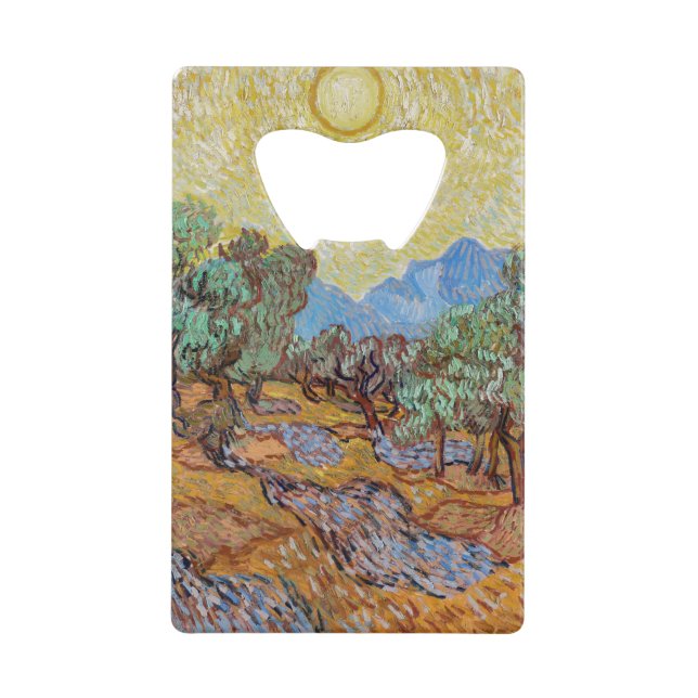 Impressionism Vincent Van Gogh Olive Trees Famous (Front)