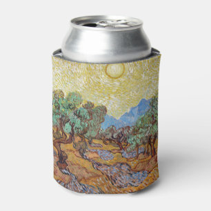 Impressionism Vincent Van Gogh Olive Trees Famous Can Cooler