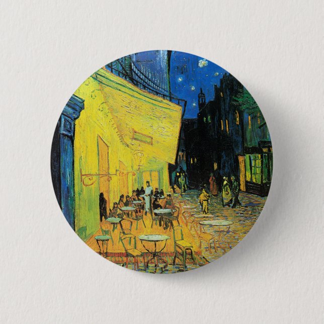 Impressionism Vincent Van Gogh Self Portrait Famou 6 Cm Round Badge (Front)