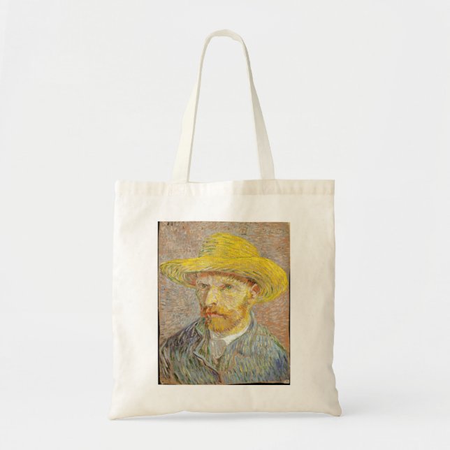 Impressionism Vincent Van Gogh Self Portrait with Tote Bag (Front)