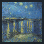 Impressionism Vincent Van Gogh Starry Night Over P Faux Canvas Print<br><div class="desc">Impressionism Vincent Van Gogh Starry Night Over the Rhone Painting features a great example of artistry. This Impressionism Vincent Van Gogh Starry Night Over the Rhone Painting reflects the essence of the artist and the time period created in. Perfect for art enthusiast of all ages, our Impressionism Vincent Van Gogh...</div>