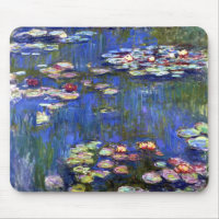 Impressionism Water Lily Pond Mousepad
