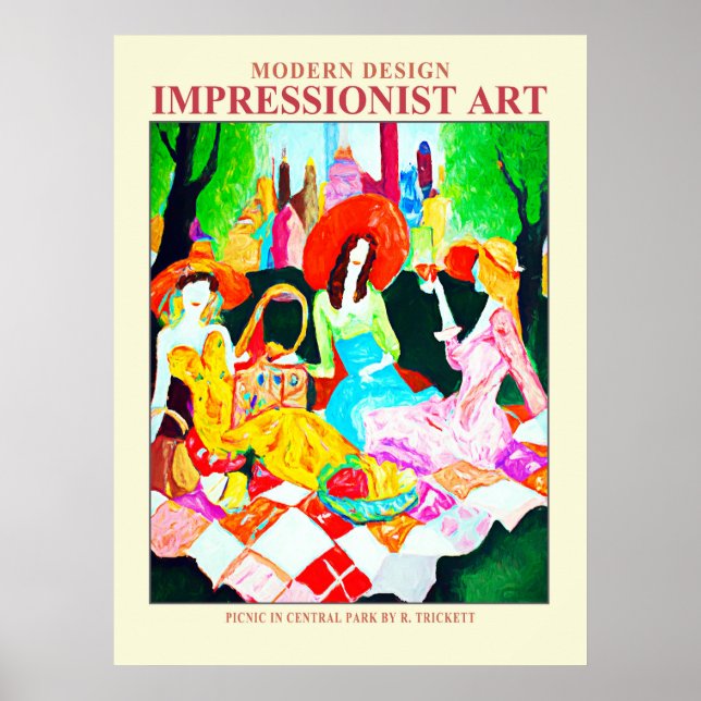 Impressionist Art EP No. 1 Poster (Front)