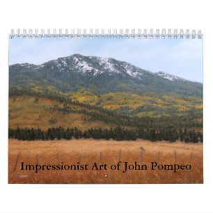 Impressionist Art of John Pompeo Calendar