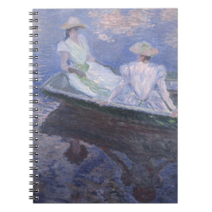 Impressionist Boating Scene Soft Pastel Art Notebook