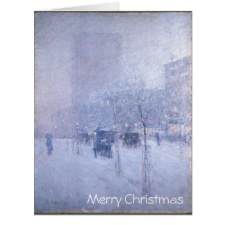 Impressionist Christmas Big Greeting Card